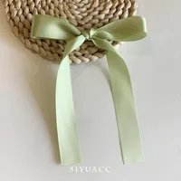 Women's Sweet Bow Knot Cloth Hair Clip sku image 9
