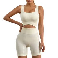 Simple Style Solid Color Nylon Sponge Active Tops Bralette main image 2