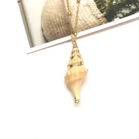 Hawaiian Modern Style Classic Style Geometric Conch Shell Shell Copper Plating Women's Pendant Necklace sku image 5