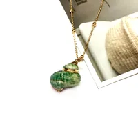 Hawaiian Modern Style Classic Style Geometric Conch Shell Shell Copper Plating Women's Pendant Necklace sku image 7