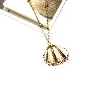 Hawaiian Modern Style Classic Style Geometric Conch Shell Shell Copper Plating Women's Pendant Necklace sku image 10
