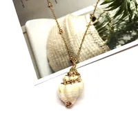 Hawaiian Modern Style Classic Style Geometric Conch Shell Shell Copper Plating Women's Pendant Necklace sku image 11