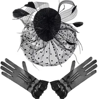 Women's Retro Solid Color Gauze Hair Clip main image 2