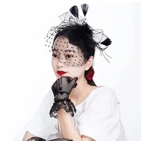 Women's Retro Solid Color Gauze Hair Clip main image 3