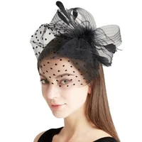 Women's Retro Solid Color Gauze Hair Clip main image 4
