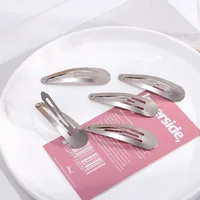 Women's Simple Style Solid Color Metal Plating Hair Clip main image 1