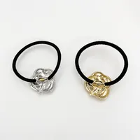 Women's Simple Style Geometric Alloy Plating Hair Tie main image 2