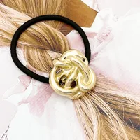Women's Simple Style Geometric Alloy Plating Hair Tie main image 3