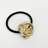 Women's Simple Style Geometric Alloy Plating Hair Tie sku image 1