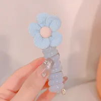 Girl'S IG Style Sweet Flower Bow Knot Cloth Rubber Hair Tie sku image 22