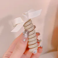 Girl'S IG Style Sweet Flower Bow Knot Cloth Rubber Hair Tie sku image 42