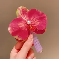 Girl'S IG Style Sweet Flower Bow Knot Cloth Rubber Hair Tie sku image 45
