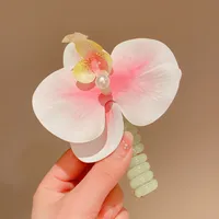 Girl'S IG Style Sweet Flower Bow Knot Cloth Rubber Hair Tie sku image 48