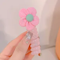 Girl'S IG Style Sweet Flower Bow Knot Cloth Rubber Hair Tie sku image 24