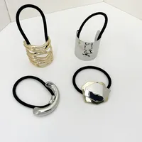 Women's Simple Style Geometric Alloy Plating Hair Tie main image 3