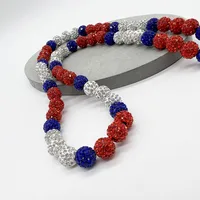 Simple Style Classic Style Round Rhinestone Inlay Rhinestones Women's Necklace main image 1