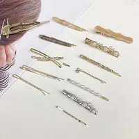 Women's IG Style Geometric Alloy Resin Plating Hair Clip main image 5
