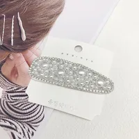 Women's IG Style Geometric Alloy Resin Plating Hair Clip sku image 3