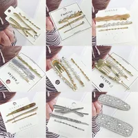 Women's IG Style Geometric Alloy Resin Plating Hair Clip main image 1