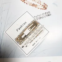 Women's IG Style Geometric Alloy Resin Plating Hair Clip sku image 6
