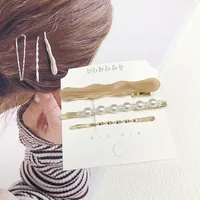 Women's IG Style Geometric Alloy Resin Plating Hair Clip sku image 13