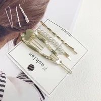 Women's IG Style Geometric Alloy Resin Plating Hair Clip sku image 11
