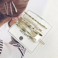 Women's IG Style Geometric Alloy Resin Plating Hair Clip sku image 12