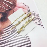 Women's IG Style Geometric Alloy Resin Plating Hair Clip sku image 15