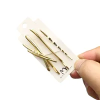 Women's IG Style Geometric Alloy Resin Plating Hair Clip main image 2