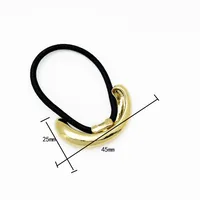 Women's Simple Style Geometric Alloy Plating Hair Tie main image 5