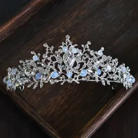 Alloy Princess Romantic Plating Crown Artificial Rhinestones sku image 37