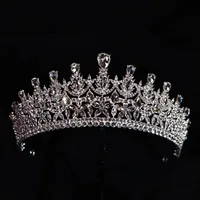 Alloy Princess Romantic Plating Crown Artificial Rhinestones sku image 47