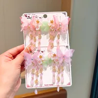 Women's Casual Simple Style Color Block Plastic Patchwork Floral Hair Clip main image 2