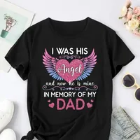 Women's T-shirt Short Sleeve T-Shirts Casual Letter Heart Shape main image 2
