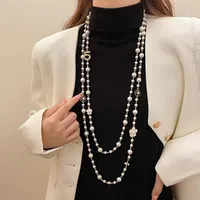 Copper Simple Style Classic Style Beaded Plating Flower Necklace main image 3
