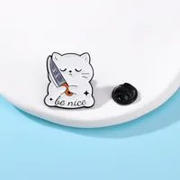 Cute Simple Style Animal Cartoon Character Alloy Stamping Stoving Varnish Plating Unisex Brooches sku image 18