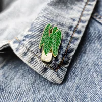 Cartoon Style Cute Sweet Leaf Plant Alloy Enamel Unisex Brooches main image 2