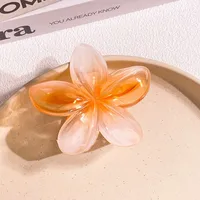 Women's Simple Style Flower Plastic Hair Claws sku image 6
