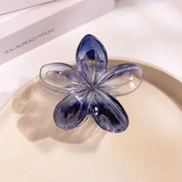 Women's Simple Style Flower Plastic Hair Claws sku image 2