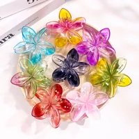 Women's Simple Style Flower Plastic Hair Claws main image 1