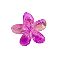 Women's Simple Style Flower Plastic Hair Claws main image 4