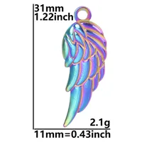 1 Piece 304 Stainless Steel Leaf sku image 2