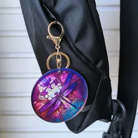 Cute Pastoral Animal Letter Arylic Asymmetrical Bag Pendant Keychain main image 3