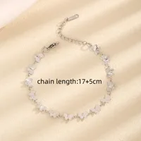 Sweet Simple Style Butterfly 304 Stainless Steel 18K Gold Plated Bracelets In Bulk main image 6