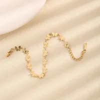Sweet Simple Style Butterfly 304 Stainless Steel 18K Gold Plated Bracelets In Bulk sku image 1
