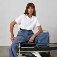 Women's T-shirt Short Sleeve T-Shirts Casual Solid Color main image 1