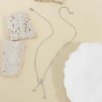 Wholesale Jewelry Elegant Butterfly 304 Stainless Steel Pendant Necklace main image 4