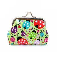 Women's Beetles Pu Leather Clasp Frame Kids Wallets sku image 2