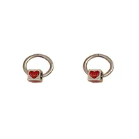 1 Pair Simple Style Geometric Plating Alloy Earrings main image 3