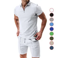Men's Solid Color Casual Turndown Short Sleeve Regular Fit Men's Tops main image 1